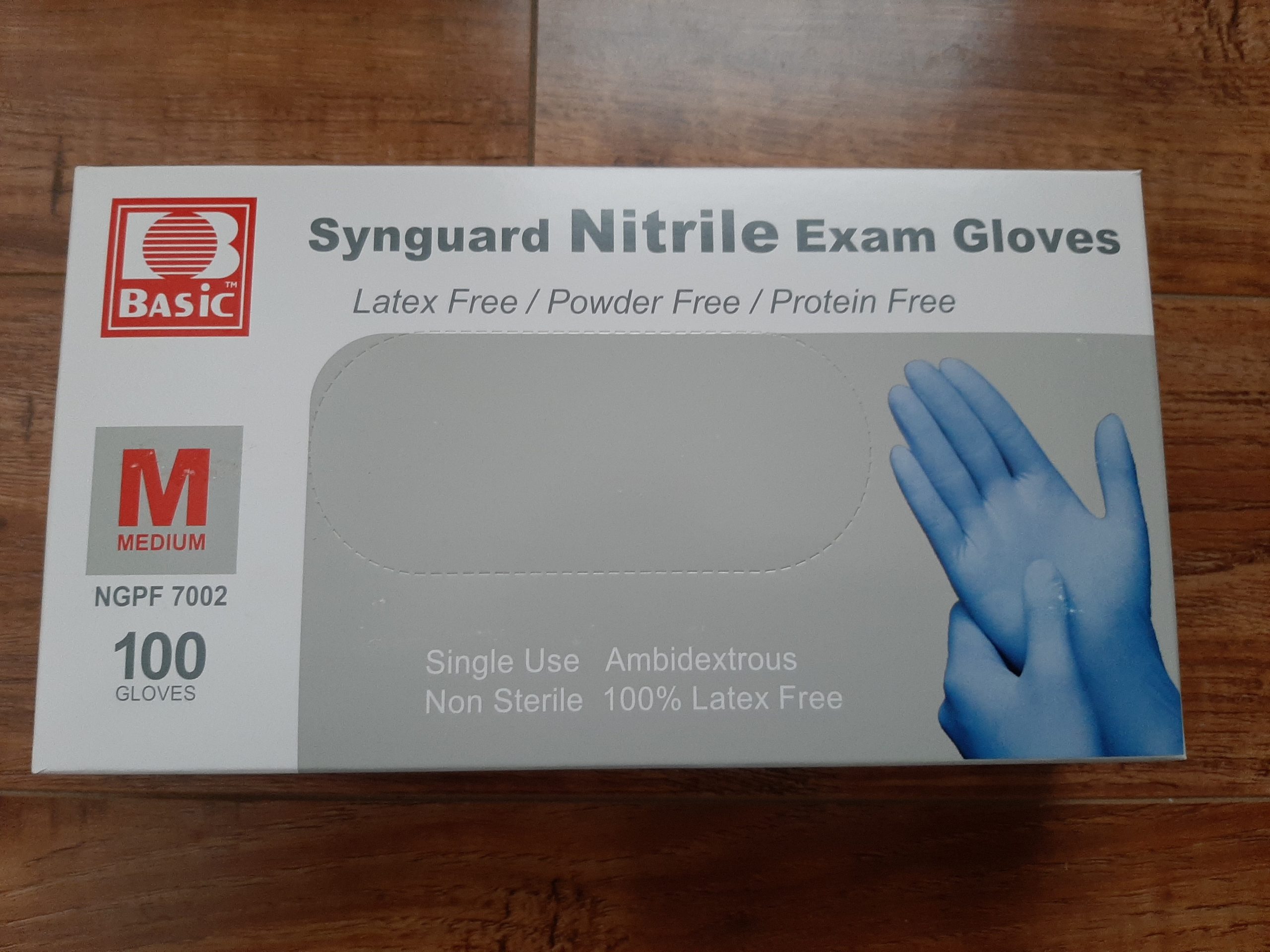 intco nitrile exam gloves